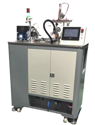 Dubbele draadhaakwikkelmachine
